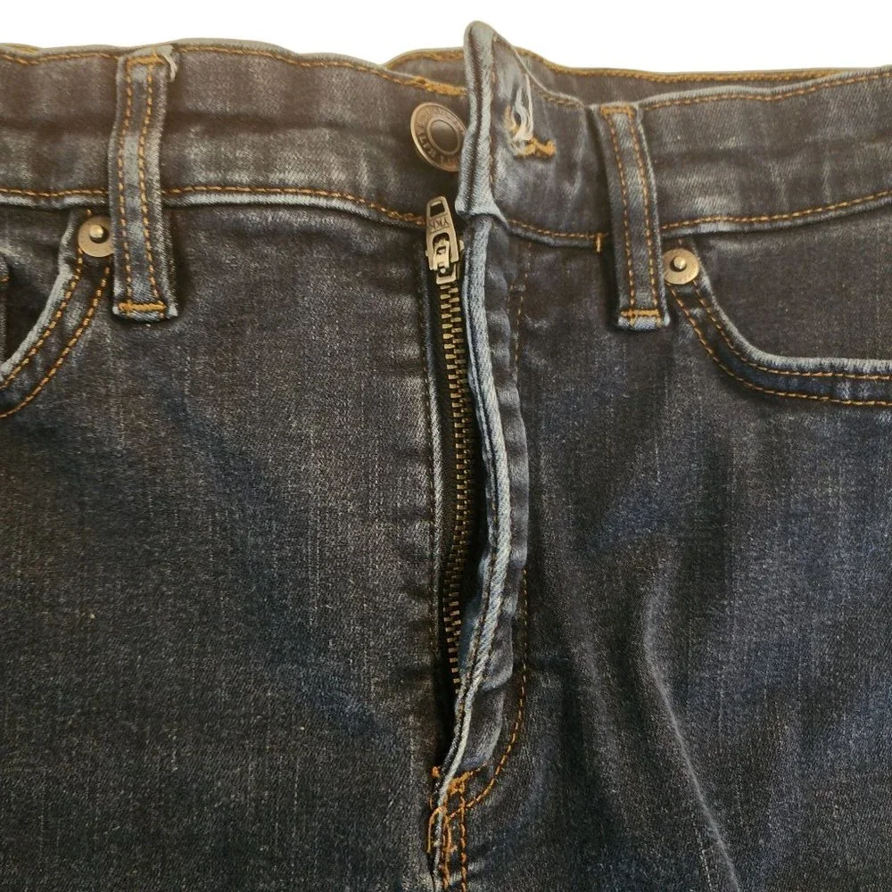 Lauren Ralph Lauren Size 10 Jeans Dark Wash - Picture 9 of 16